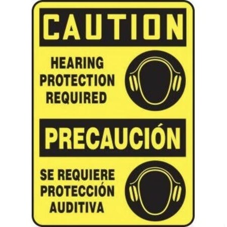 Accuform Caution Sign, SBMPPA670XV SBMPPA670XV